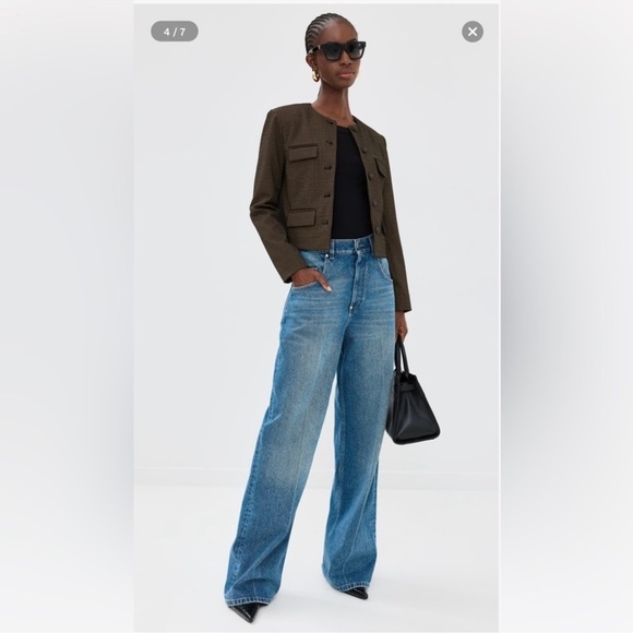 Veronica Beard Berkley Knit Jacket Acorn/Black size 4 EUC - Picture 1 of 10